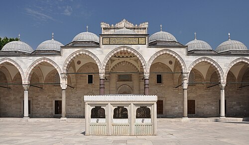 Süleymaniye Mosque, Turkey. Photo by Moonik (CC BY-SA 3.0)