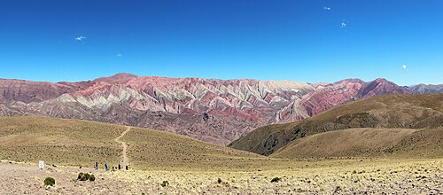 Serranía del Hornocal, Argentina. Photo by Bernard Gagnon (CC BY-SA 4.0)